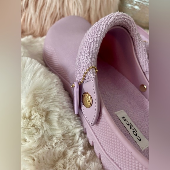 NEW Coach Lola Light Violet Purple Clogs Size 11B - Picture 15 of 16